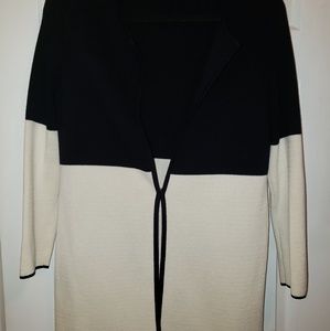 Black and White Cardigan